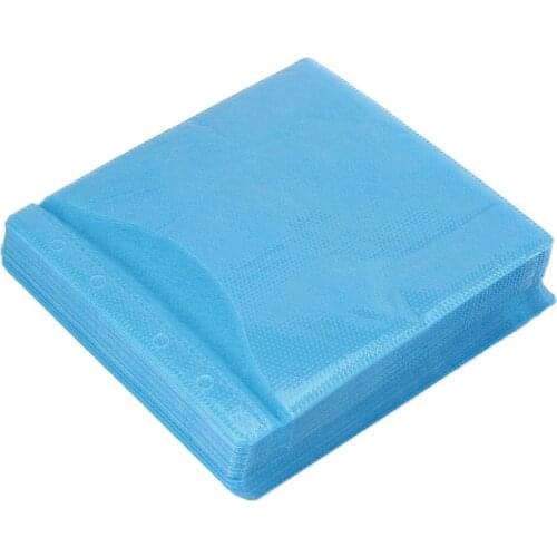 100Pcs CD DVD Double Sided Cover Storage Case PP Bag Sleeve Envelope Provide Storage & Protection for Your CD & DVD