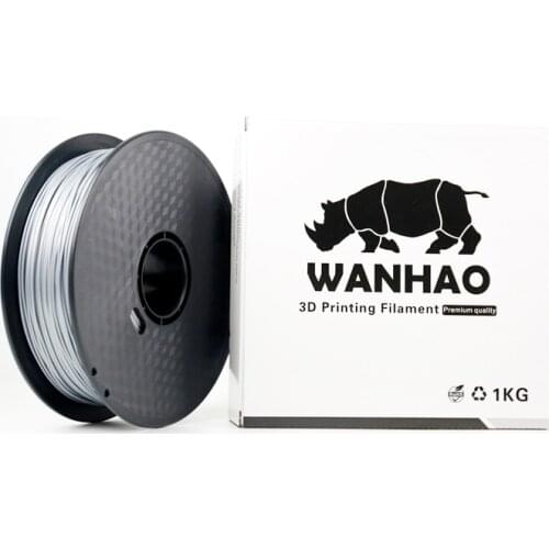 2020 1.75mm PLA filament silver color high quality