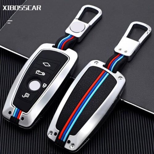 2021 Car Key Case Cover Key Bag For Bmw F20 F30 G20 f31 F34 F10 G30 F11 Accessories Car-Styling Holder Shell Keychain Protection