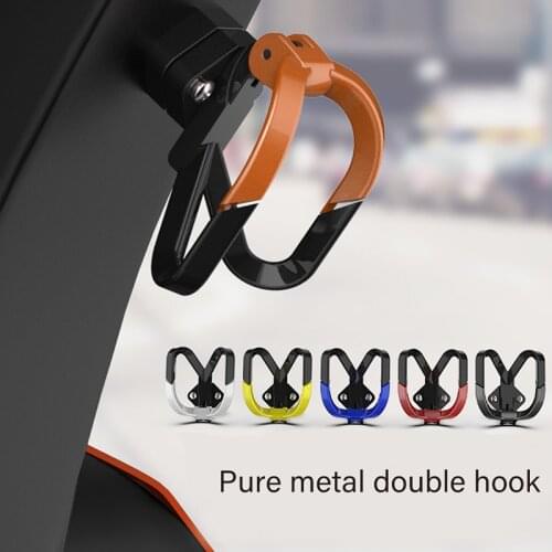 6 Color Multifunction Motorcycle Hook Luggage Bag Hanger Helmet Claw Double Bottle Carry Holders For Moto Accessories