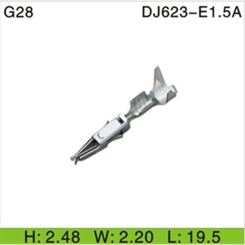 Free shipping 1000pcs 964274-2 series terminales For AMP TYCO 1.5mm wire terminal Automotive electrical female terminal G28