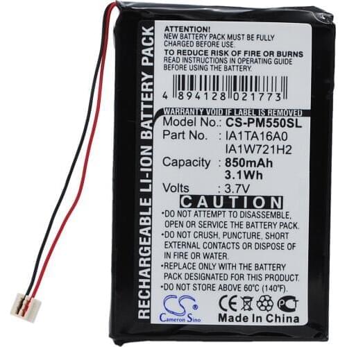 Cameron Sino 850mAh Battery for PALM M550,Tungsten T1,Tungsten T2,Tungsten T3,Zire 31,Zire 71,Zire 72,Zire 72s