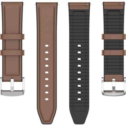 Leather Silicone Strap Band For Xiaomi Mi Watch Color Sports Edition Global Watchband Bracelet Belt correas Bands