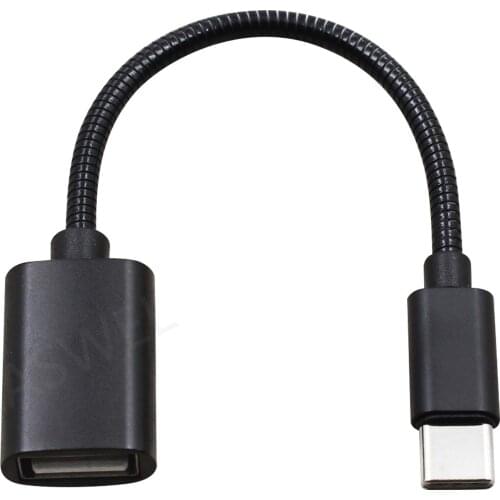 Metal USB Type C OTG Data Adapter Cable For Samsung GALAXY Tab A 8.0 T385 Tablet