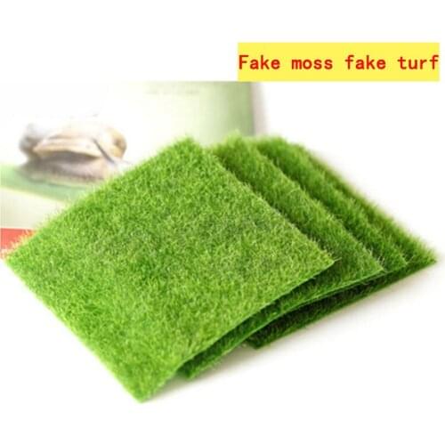 Micro landscape creative home decoration simulation false moss false turf false ecological bottle decoration lawn moss