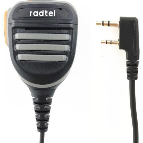 Radtel Remote Waterproof Speaker Mic Microphone for kenwood TYT MD-UV380 Baofeng UV-5R UV-82 BF-888S Walkie Talkie Two way radio