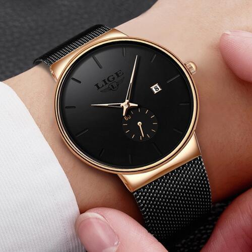 Man Ultra Thin Watch 2020 Mens Watches Luxury Brand Gift Male Clock Business Quartz Wristwatch Watch For Men Relogio Masculino