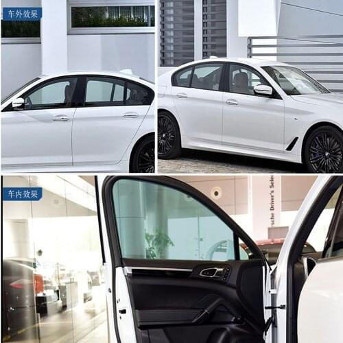 HOHOFILM 152cmx300cm 4mil Window Film shatter-proof Window Tint Car/house Adhesive Sticker Sun Block Heat Solar Protection