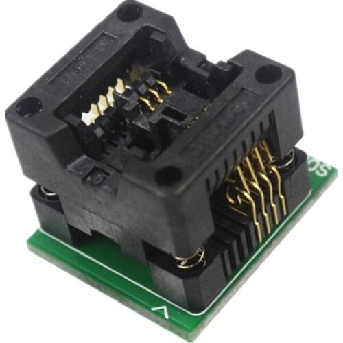 SOIC8 SOP8 to DIP8 Wide-body Seat Wide 200mil Programmer Adapter Socket Blue