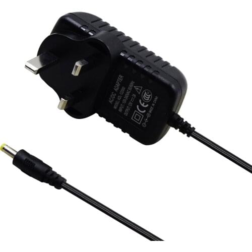 UK Power Supply Adapter Plug 12V AC DC For LG BP325 3D Smart Blu-ray DVD Player
