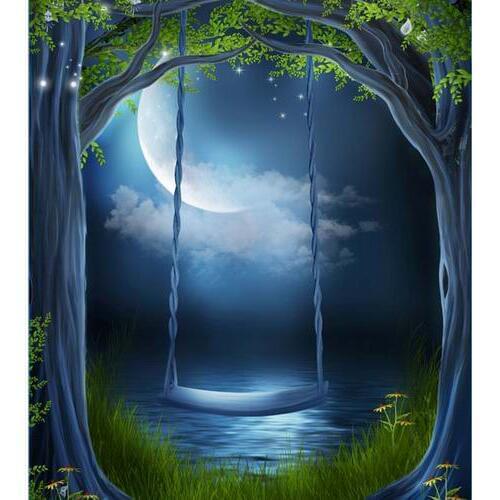 Wonderland photo backgrounds vinyl retro swing for girls photography backdrop for photo studio accessories photophone CM-0414