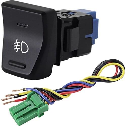 Car Modification Switch for Toyota RAV4 2019-2021 Hollow Position Reserved Upgrade Switch Instrument Control Button