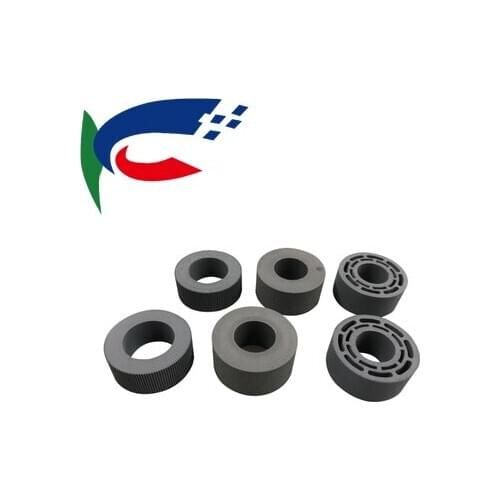 1sets new scanner pick up roller tire for panasonic kv-s8120 kv-s8130 kv-s8150 KV-SS100 scanner roller kits Pickup Brake Roller