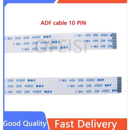 20PCX Automatic Doc Feeder ADF Flat Flex flexible Cable 10PIN 46CM for HP M426 M427 M274 M277 M377 M477 C5F98-60109 C5F98-60110