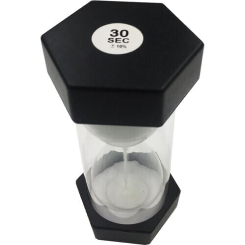 30 Seconds Household Glass Sand Timer Kitchen Cooking Clock Hourglass Kids Toys