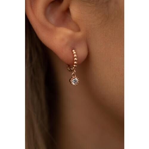 925 sterling Silver Women Dorika Model Zircon Stone Italian Earrings Elegant Design Pleasing Appearance Quality Product Interests Attractive 2021 Trend fashion