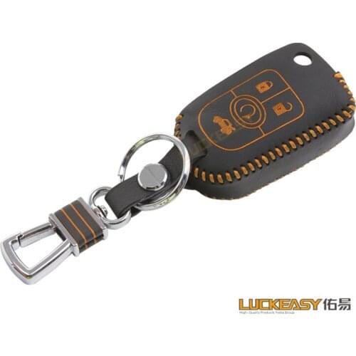 Luckeasy cover for buick lacetti 2008 to 2013 remote Car Key shell wallet holder cover llavero keychain key2a
