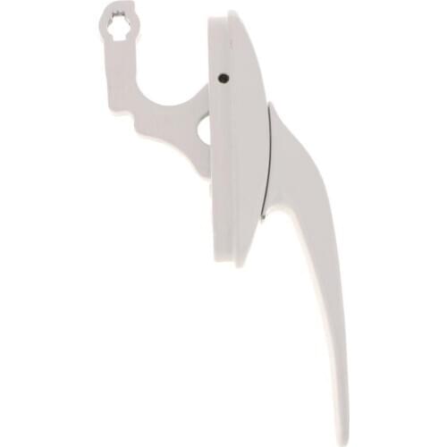 Zinc Alloy Locking Window Handle, Space Between Holes: 64mm, Width of Base: 15.4mm