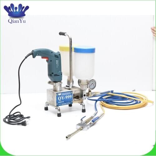 Double components grouting injection pump epoxy PU pumping machine