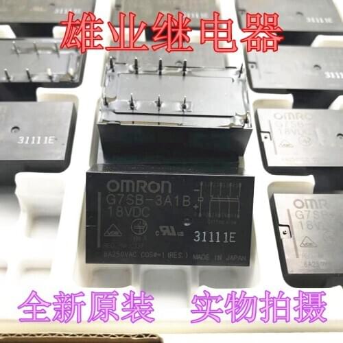G7sb-3a1b 18vdc relay 10 pin g7sb-3a1b