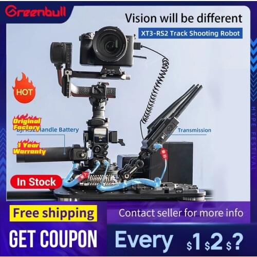 GreenBull XT3 RS2 Camera Slider Track Dolly Photographic Equipment China Supplier For DSLR Motorized