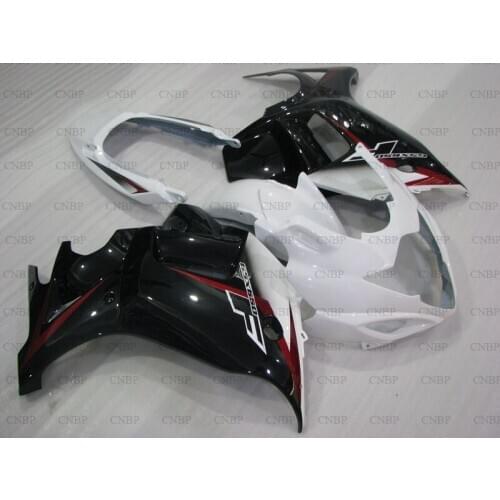 GSX650 2008 - 2013 Katana Fairings GSX 650F 2008 Plastic Fairings GSX 650F 08 09 Black White Fairing Kits