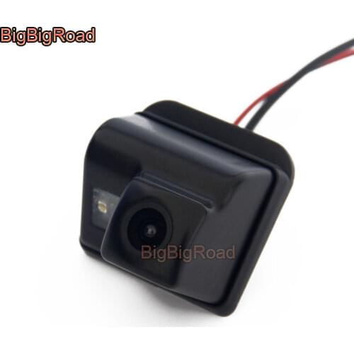 BigBigRoad Car Rear View Backup Parking Camera For Mazda CX-5 CX 5 CX5 2012 ~ 2017 / CX-7 CX7 2007~2013 CX-9 Mazda 3 6 Old M6