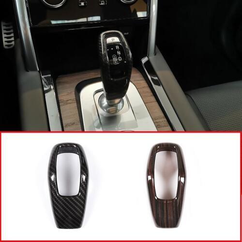 Carbon Fiber Style For Land Rover Discovery Sport L550 2020 ABS Plastic Gear Shift Head Cover Trim Car Interior Accessories