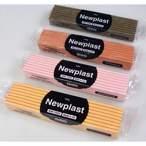 500g UK ANISKY professional Newplast imported stop motion animation oily Not dry clay,Can be reused polymer clay,Model clay