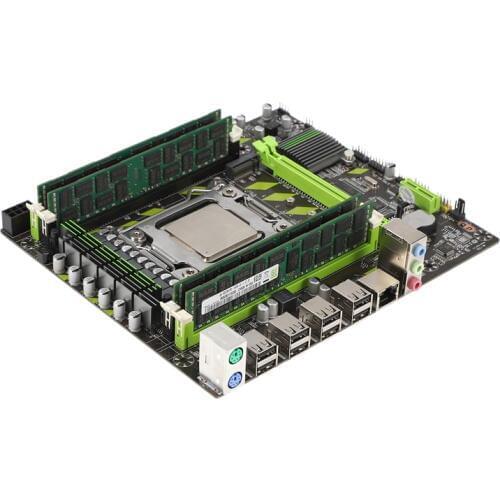 X79 Motherboard Lga 2011 4xDdr3 Dual Channel 64Gb Memory Sata 3.0 Pci-E 8Usb for Desktop Core I7 Xeon E5