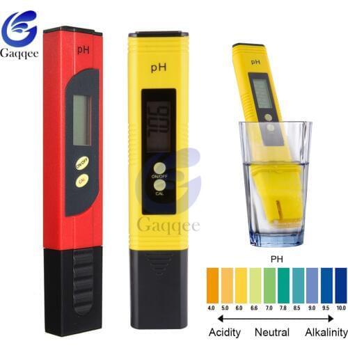New Protable LCD Digital PH Meter Pen of Tester accuracy 0.01 Aquarium Pool Water Wine Urine automatic calibration 15%off