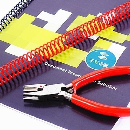 1pc New Spiral / Single Coil Binding Machine Closing Pliers Student Stationery Single Coil ending Pliers