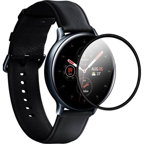 Polymer watch film for Samsung Galaxy Watch Active 2 44mm 40mm gear S3 frontier 46mm 42mm S2 Screen Protector HD Anti-Bubble