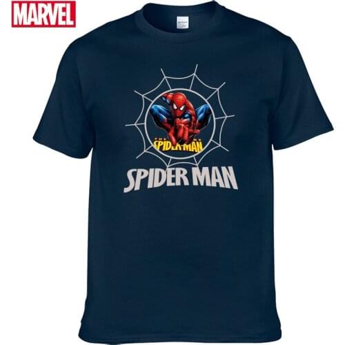 Marvel The Avengers spiderman t shirt Comfortable Breathable 100% cotton Fashion clothes for teens Summer oversize t-shirts #82