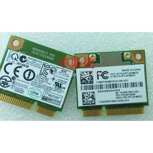 SSEA New for Realtek RTL8188CE half Mini PCI-E Wifi wireless card for IBM/Lenovo T520 T520i X220 X220i T420 FRU 60Y3249