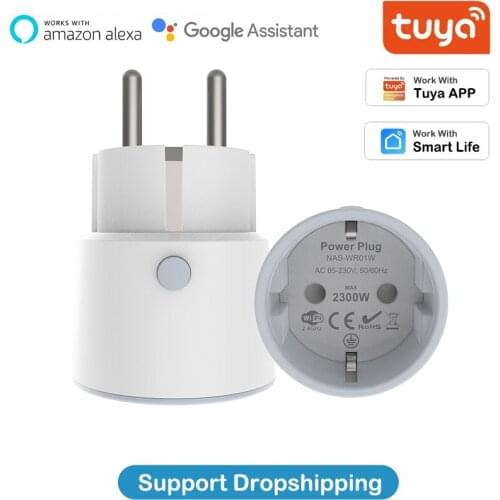 10A NEO Tuya Wifi Wireless Smart Plug Smart Life/Tuya APP Remote Control Smart Socket Support Google Home Alexa Voice Control