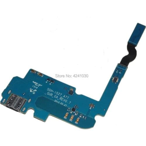 USB Charging Flex Cable Port Dock Mic For Samsung Galaxy Mega 6.3 I527 AT&T