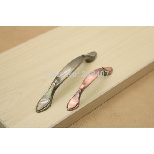 Vintage Bronze Door Handles Retro Brass Drawer Handles and Pulls Door Hardware