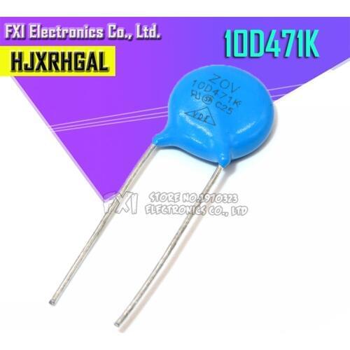 10PCS 471K Piezoresistor 10D471K 470V igmopnrq Varistor Resistor
