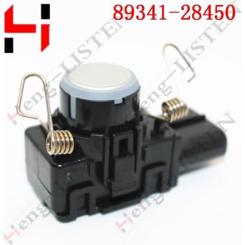 10pcs) car Parking Sensor 89341-28450 For Estima Previa Land Cruiser LX570 Landruiser Previa 89341-28450-C0 Black silvery white