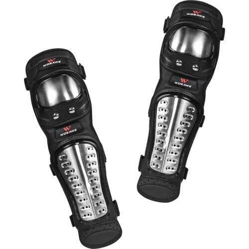 2 Pcs Motorcycle Protective Gear Knee Pads Racing Crashproof Guard