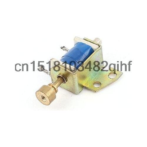 20g Force 5mm Stroke Open Frame Push Pull Solenoid Electromagnet DC 12V