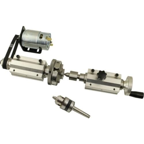 50/65/80 miniature woodwork bead locomotive lathe spindle assembly, MT1 tailstock