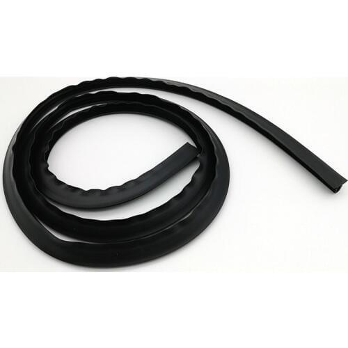 1.6m Car Push Seal Strip Rubber Dashboard Windshield Gap Engine Noise Insulation