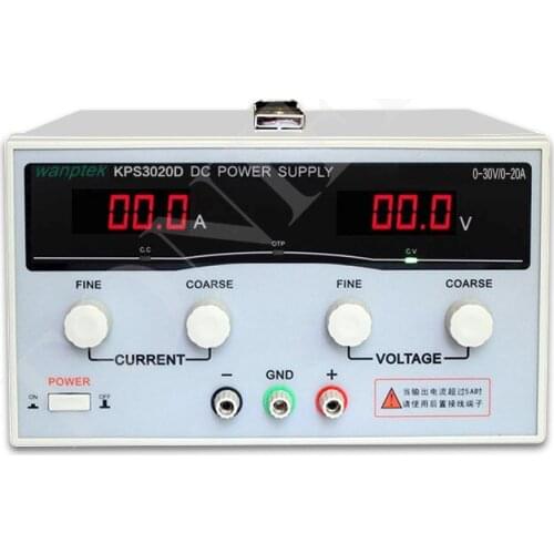 KPS6010D 60V 10A High Power Supply 600W 30V/20A Laboratory Power Supply,Adjustable 0.1A Switch DC power supply