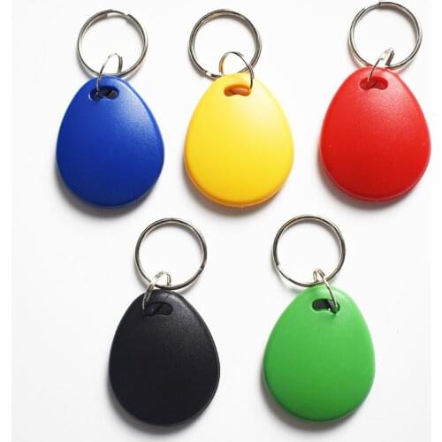 1000 pcs 125Khz Proximity RFID T5577 Smart Card Read and Rewriteable Token Tag Keyfobs Keychains Access Control