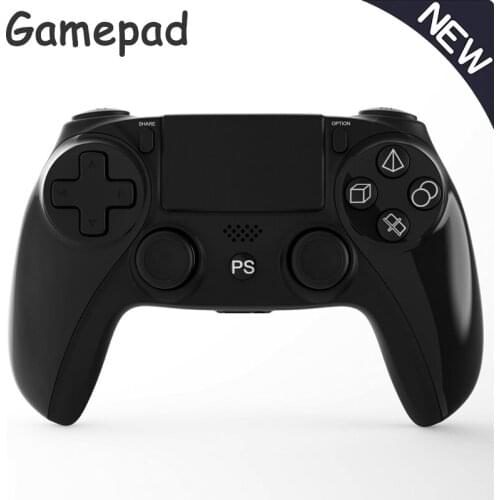 High Quality For PS4 Controller Bluetooth-compatible Vibration Gamepad For Wireless Joystick For PS4 Games Console Free Shipping