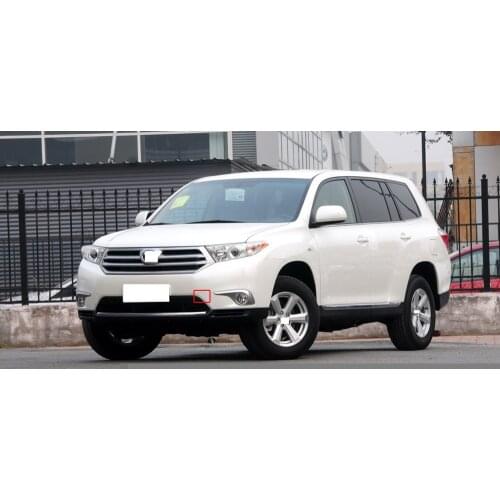 CAPQX For TOYOTA Highlander 2009-2015 Front Bumper Tow Hook Cover Cap Front Bumper Tow Hook Cover Towing Cap Trailer Trim Lid