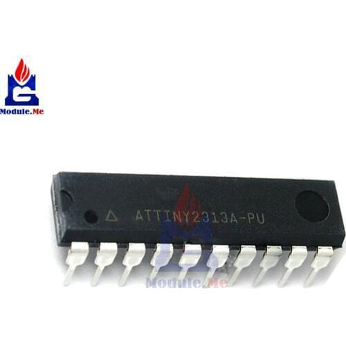 1 PC IC Chips ATTINY2313A-PU ATTINY2313A ATTINY2313 DIP20 8-bit Microcontroller Orginal Integrated Circuit