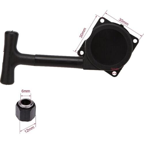 New Black HSP R020 Hex Nut One Way Bearing & R020 Pull Starter Vertex Nitro Engine Tool Parts